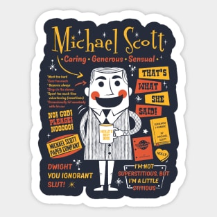 Michael Scott Sticker